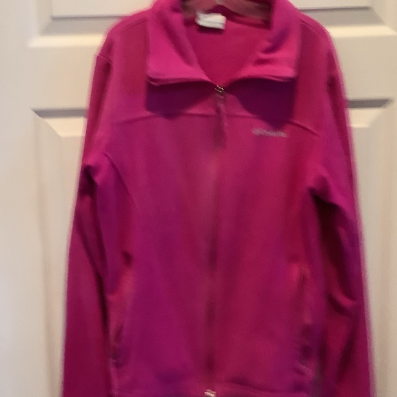 Columbia Jackets & Blazers - Columbia Women's Vibrant Pink‎ Utility Jacket, full zip fleece